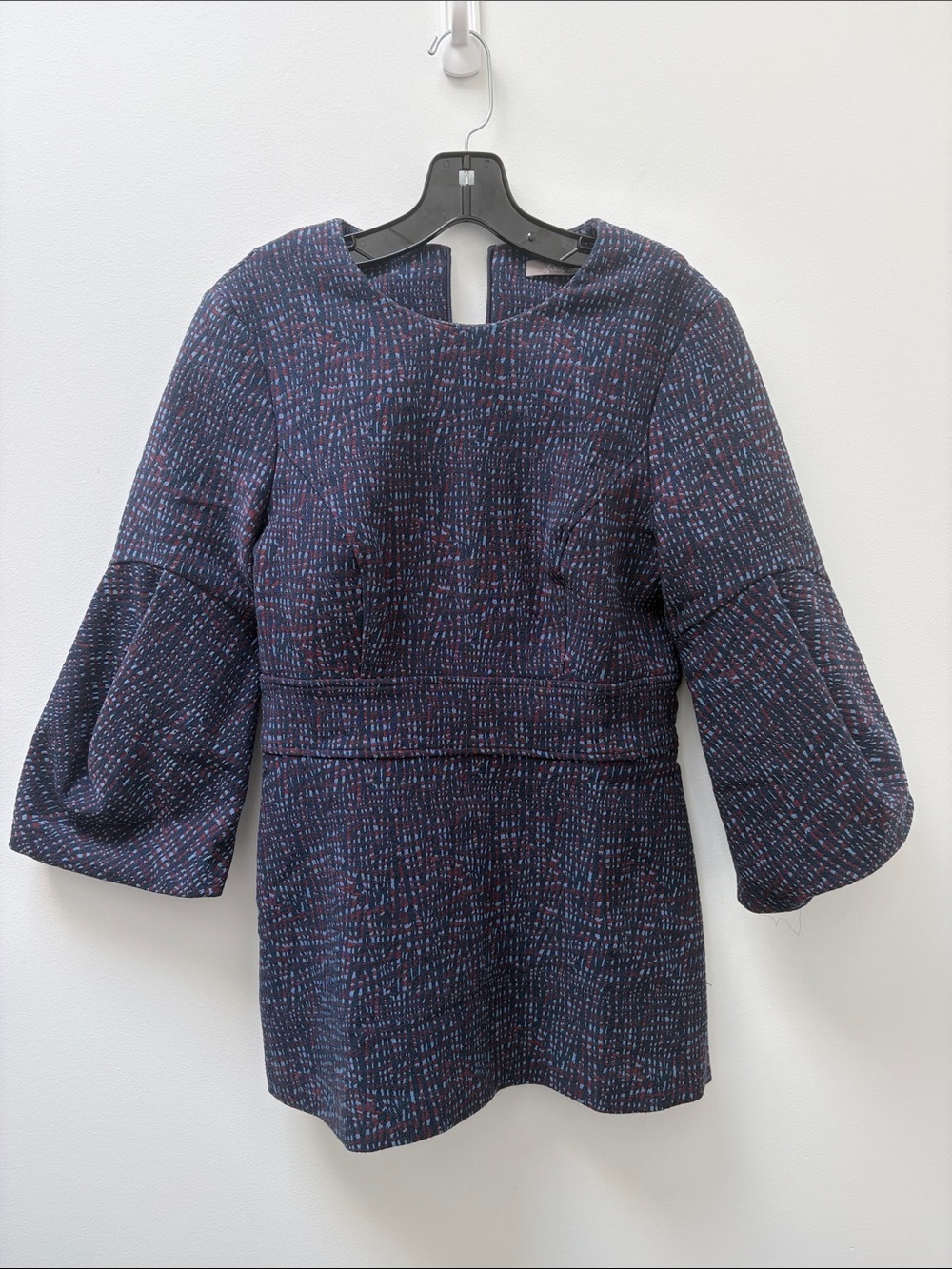 Lela Rose Quiet Luxury Classic Day to Evening Patterned Tunic/Suit Top Size 6